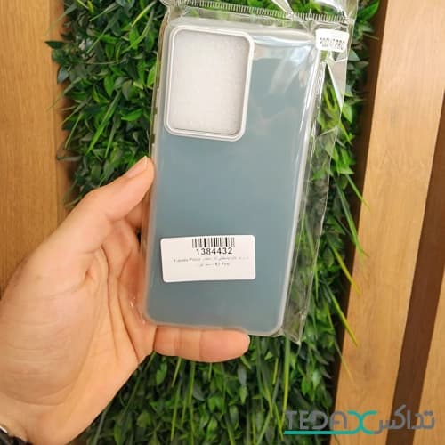 کاور قاب دو لایه پاستیلی لنز سیلور مناسب برای Xiaomi Poco X7 Pro