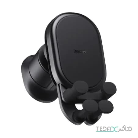 هولدر و شارژر بی سیم داخل خودرو 15 وات برند Baseus مدل Stable Gravitational Car Mount Pro