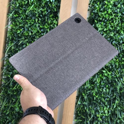کاور کتابی جنس پارچه ای مناسب برای تبلت سامسونگ تب آ9 پلاس
