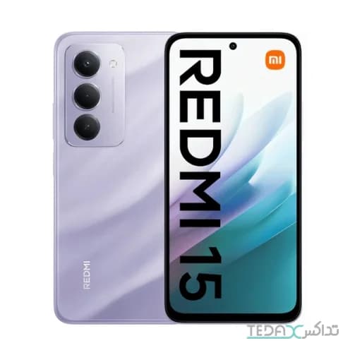 گوشی موبایل شیائومی مدل Redmi 15 4G دو سیم کارت ظرفیت 256 گیگابایت و رم 8 گیگابایت