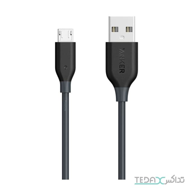 کابل شارژ میکرو یو اس بی انکر مدل A8132H11 PowerLine طول 1متر