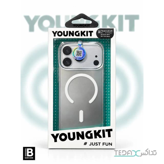 کاور Youngkit GQ MG Clear مناسب آیفون 17 Pro Max و آیفون 18 Pro Max