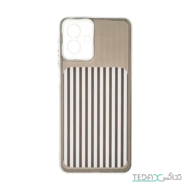 قاب مستطیلی Stripe لنز شفاف Samsung Galaxy A07