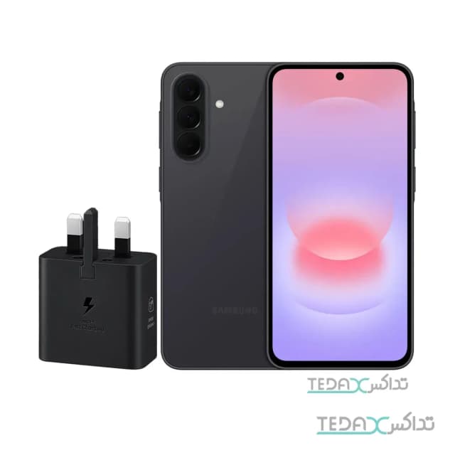 گوشی موبایل سامسونگ گلکسی آ 37 دو سیمکارت ظرفیت 128 گیگابایت رم 8 گیگابایت - ویتنام - به همراه شارژر 25 وات سامسونگ