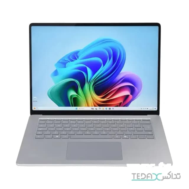 لپ تاپ مایکروسافت 15 اینچی مدل Surface Laptop 7 Copilot Plus PC پردازنده Snapdragon X Elite رم 16 گیگابایت LPDDR5x حافظه 512 گیگابایت SSD لمسی