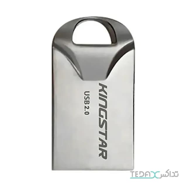 فلش مموری 32 گیگابایت کینگ استار مدل KingStar Fido KS218 USB 2.0 با گارانتی 24 ماهه شرکتی