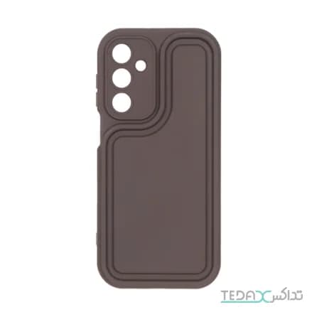 قاب Solid Case منحنی Samsung Galaxy A16 - قهوه ای