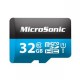 کارت حافظه میکرو ۳۲ گیگ میکروسونیک سرعت 70MB/s مدل U1 C10