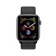 ساعت هوشمند اپل واچ سری 4 رنگ خاکستری بند اسپورت رنگ خاکستری فضایی 44mm