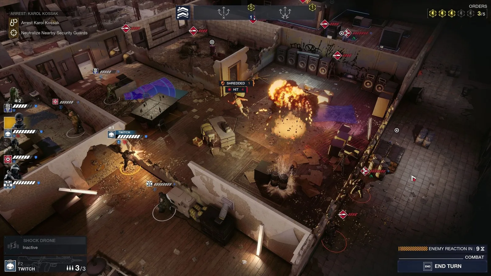 نقشهٔ مأموریت در Rainbow Six Tactics