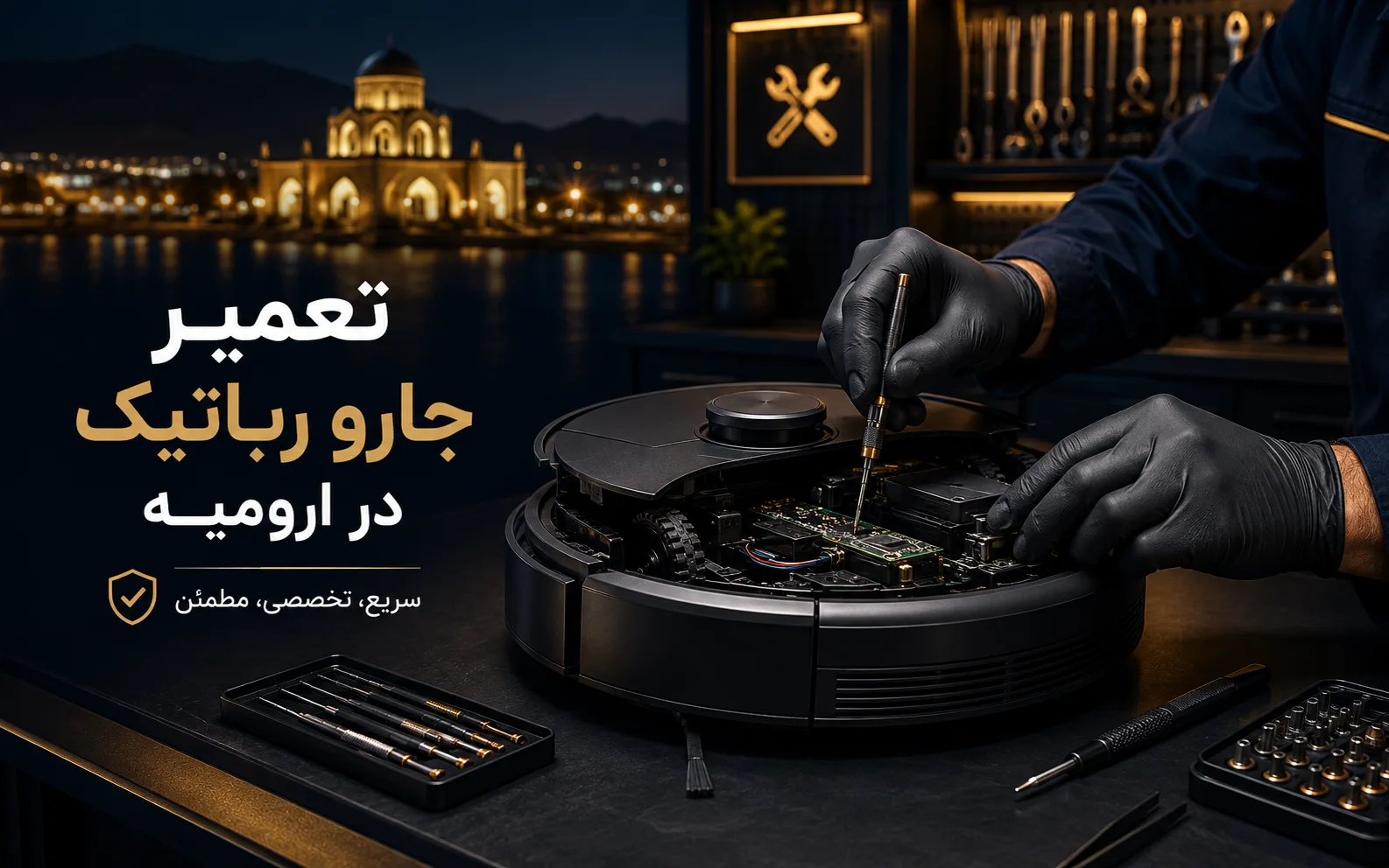 تعمیر و سرویس جارو رباتیک در فروشگاه تداکس ارومیه