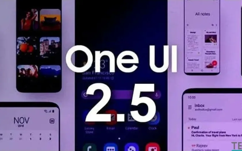 آپدیت جدید سامسونگ One UI 2.5