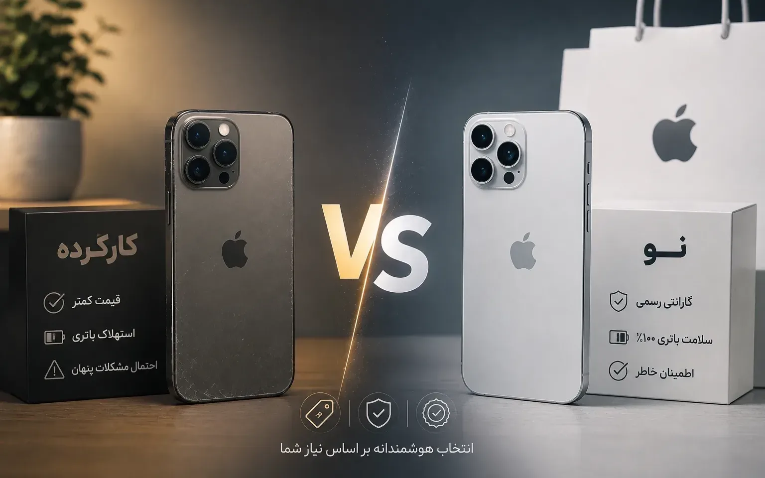 آیفون کارکرده بخریم یا نو؟ راهنمای تصمیم