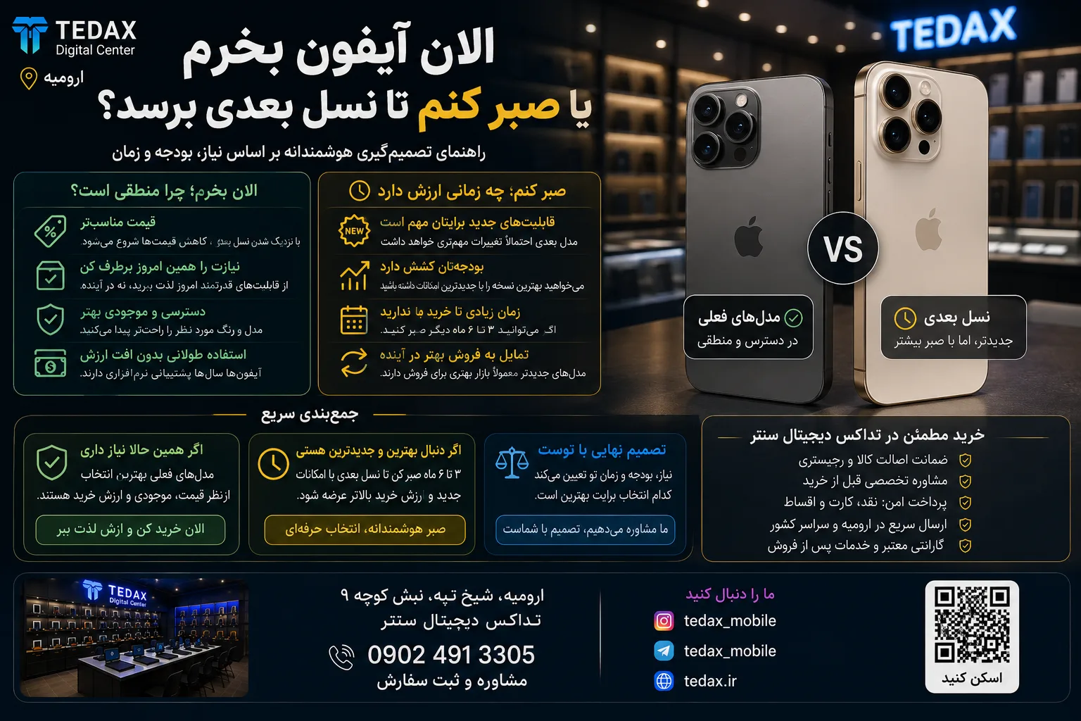 الان آیفون بخرم یا صبر کنم تا نسل بعدی برسد؟