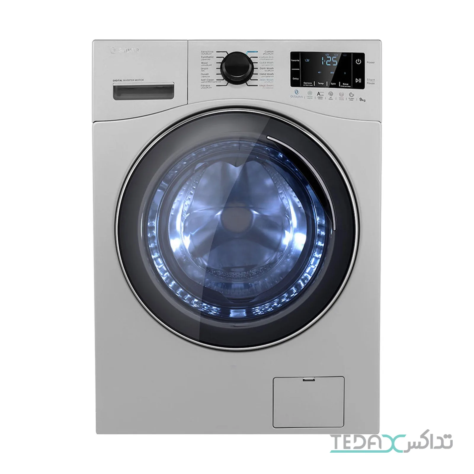 ماشین لباسشویی 9 کیلوگرم اتوماتیک اسنوا مدل SWM-E92S