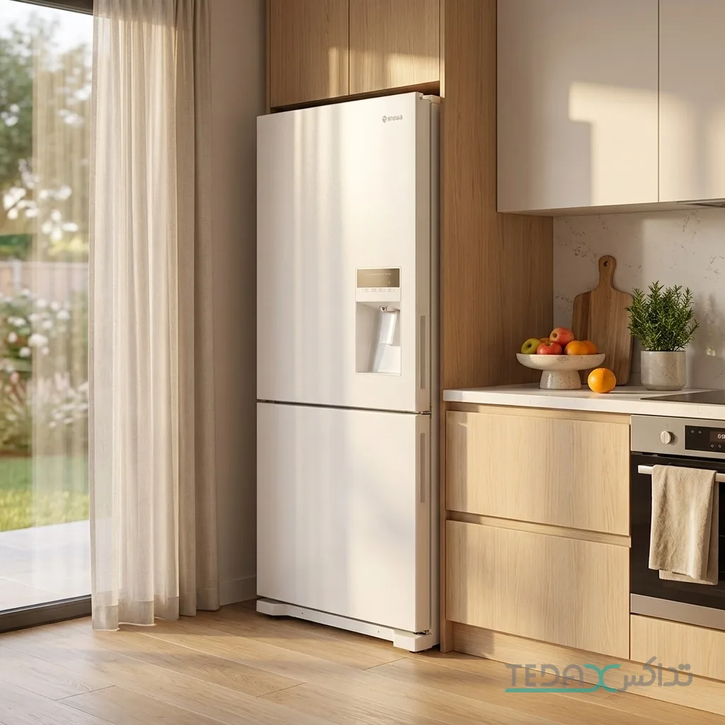 یخچال فریزر طرح فریزر پایین 26 فوت اسنوا مدل SBDi-L301