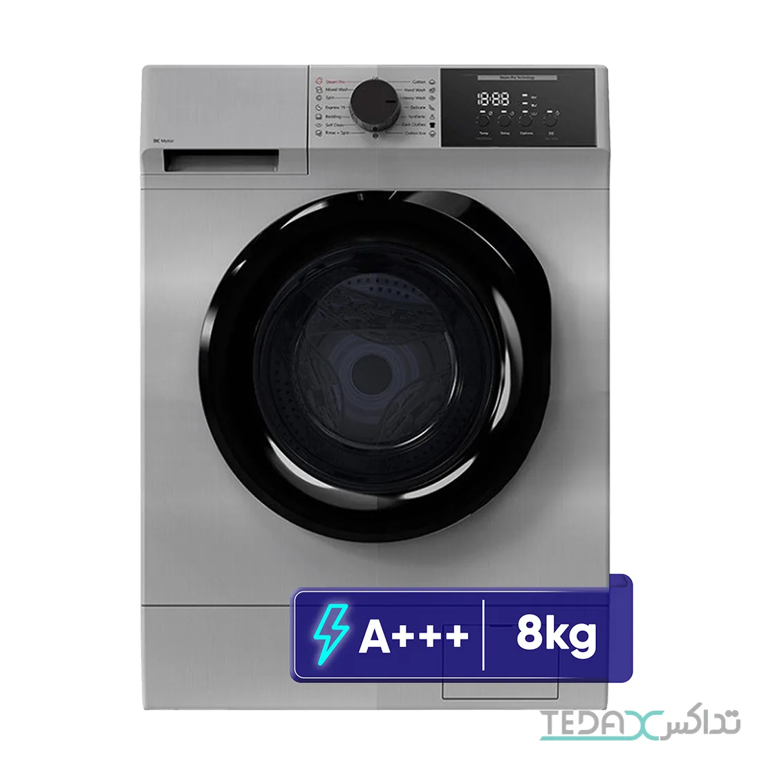 ماشین لباسشویی 8 کیلوگرم اتوماتیک اسنوا مدل SWM-C81S