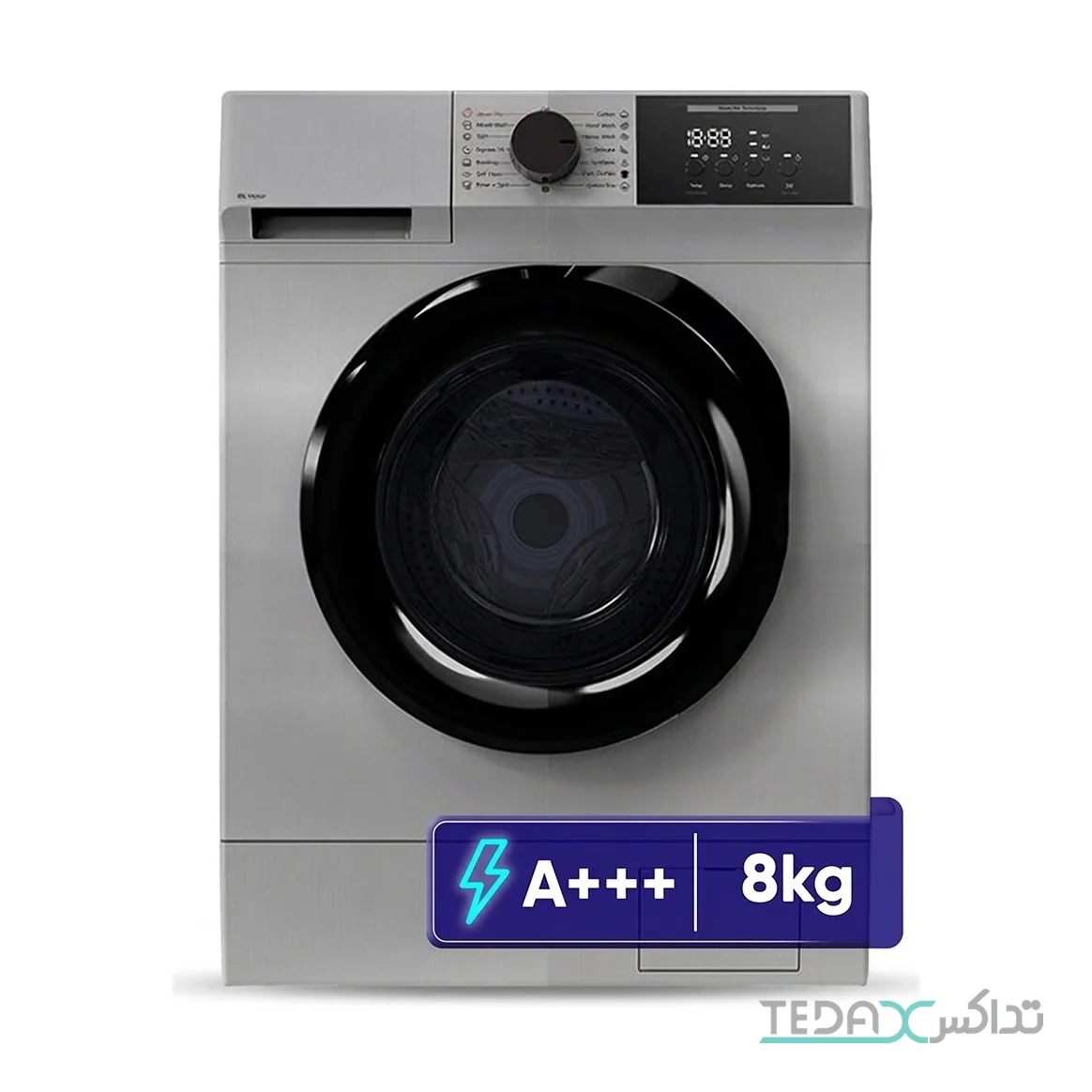 ماشین لباسشویی 8 کیلوگرم اتوماتیک اسنوا مدل SWM-C81S