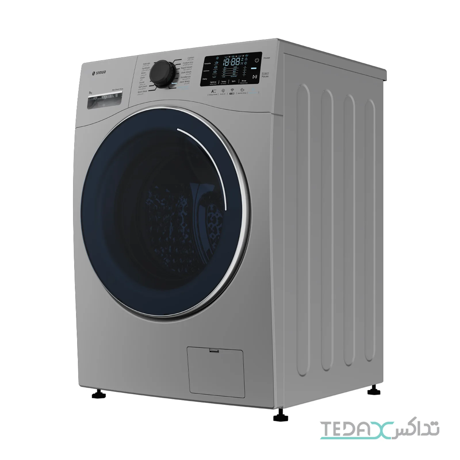 ماشین لباسشویی 9 کیلوگرم اتوماتیک اسنوا مدل SNW-9050S