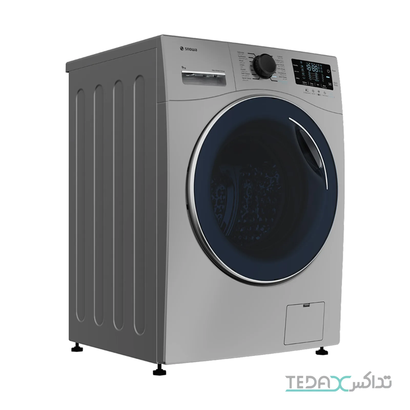 ماشین لباسشویی 9 کیلوگرم اتوماتیک اسنوا مدل SNW-9050S
