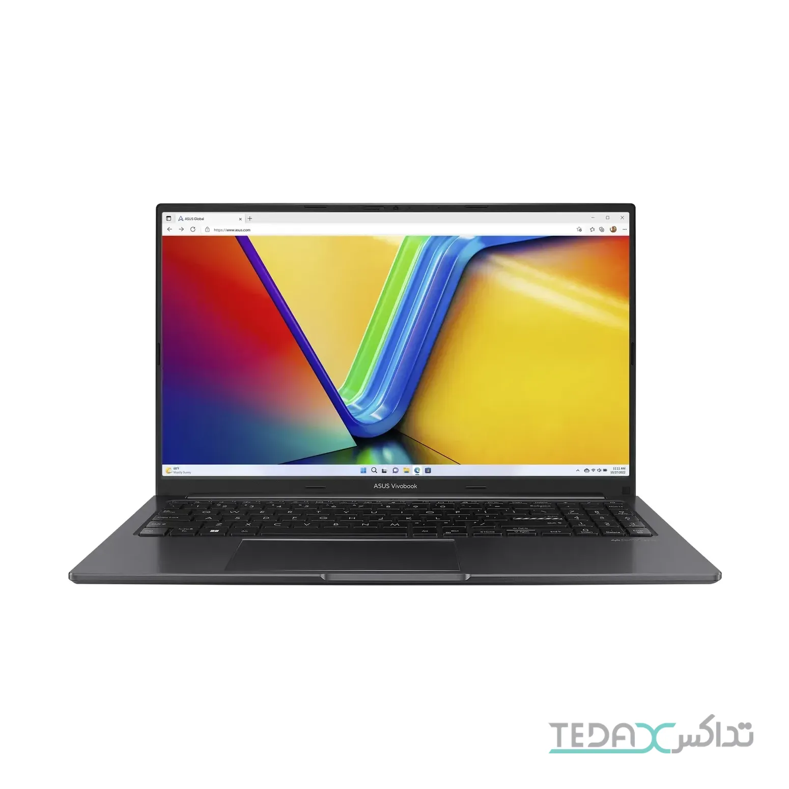 لپ تاپ 16 اینچی ایسوس مدل Vivobook 16 M1605YA-MB725 پردازنده Ryzen 7 7730U رم 8 گیگابایت DDR4 حافظه 512 گیگابایت SSD صفحه IPS