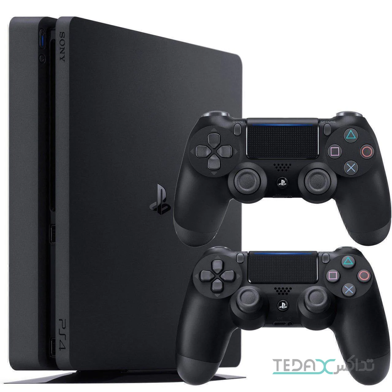 دو دسته بازی همراه کنسول PlayStation 4 Slim کد CUH-2200A