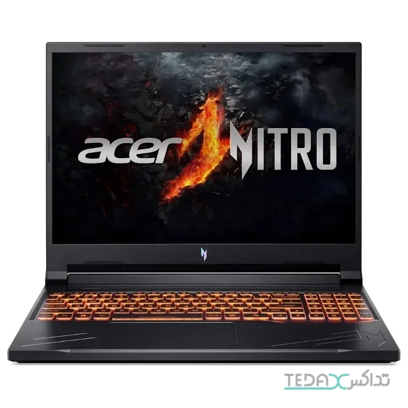 Acer Nitro V16 ANV16-71-760Q-i7 14650HX-16GB DDR5-512GB SSD-RTX4050-FHD 165Hz 16 inch Laptop with Bag