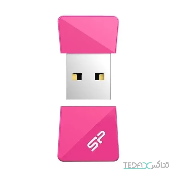 فلش مموری 64 گیگابایت سیلیکون پاور مدل Silicon Power Touch T08 USB 2.0 با گارانتی 60 ماهه شرکتی