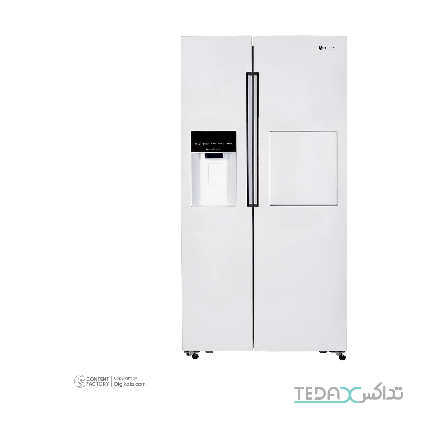 یخچال فریزر ساید بای ساید 32 فوت اسنوا مدل S1Di-M210-W