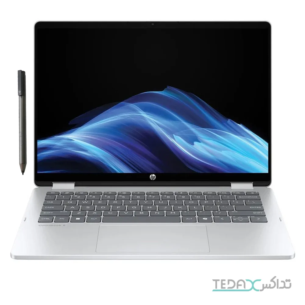 HP HP OmniBook 5 Flip 14-fp0013dx-Core 5 120U-8GB LPDDR5 5200MHz-512GB SSD-IPS-Touch-Backlit-W with Pen 14 inch Laptop — تصویر 1