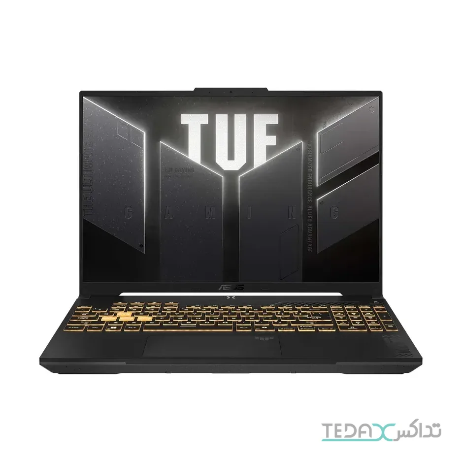 لپ‌تاپ ایسوس 16 اینچی مدل TUF Gaming F16 FX607VU-RL001 پردازنده Core 5 210H رم 8 گیگابایت DDR5 حافظه 512 گیگابایت SSD گرافیک RTX4050 6 گیگابایت