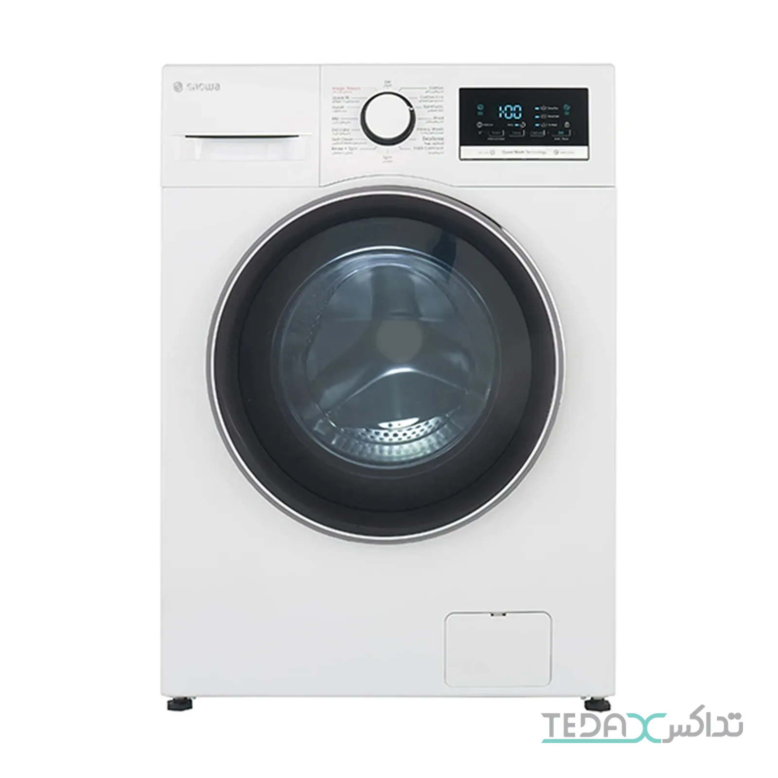 ماشین لباسشویی 8 کیلوگرم اتوماتیک اسنوا مدل SWM-A81W