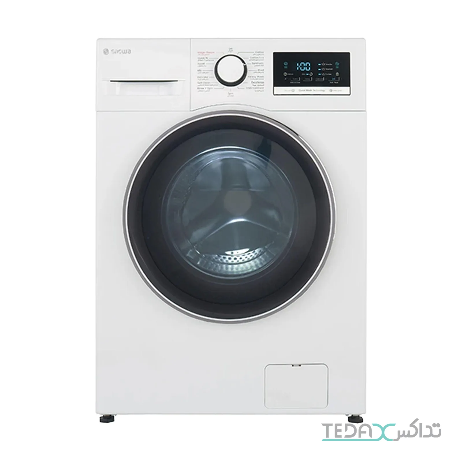 ماشین لباسشویی 8 کیلوگرم اتوماتیک اسنوا مدل SWM-A81W