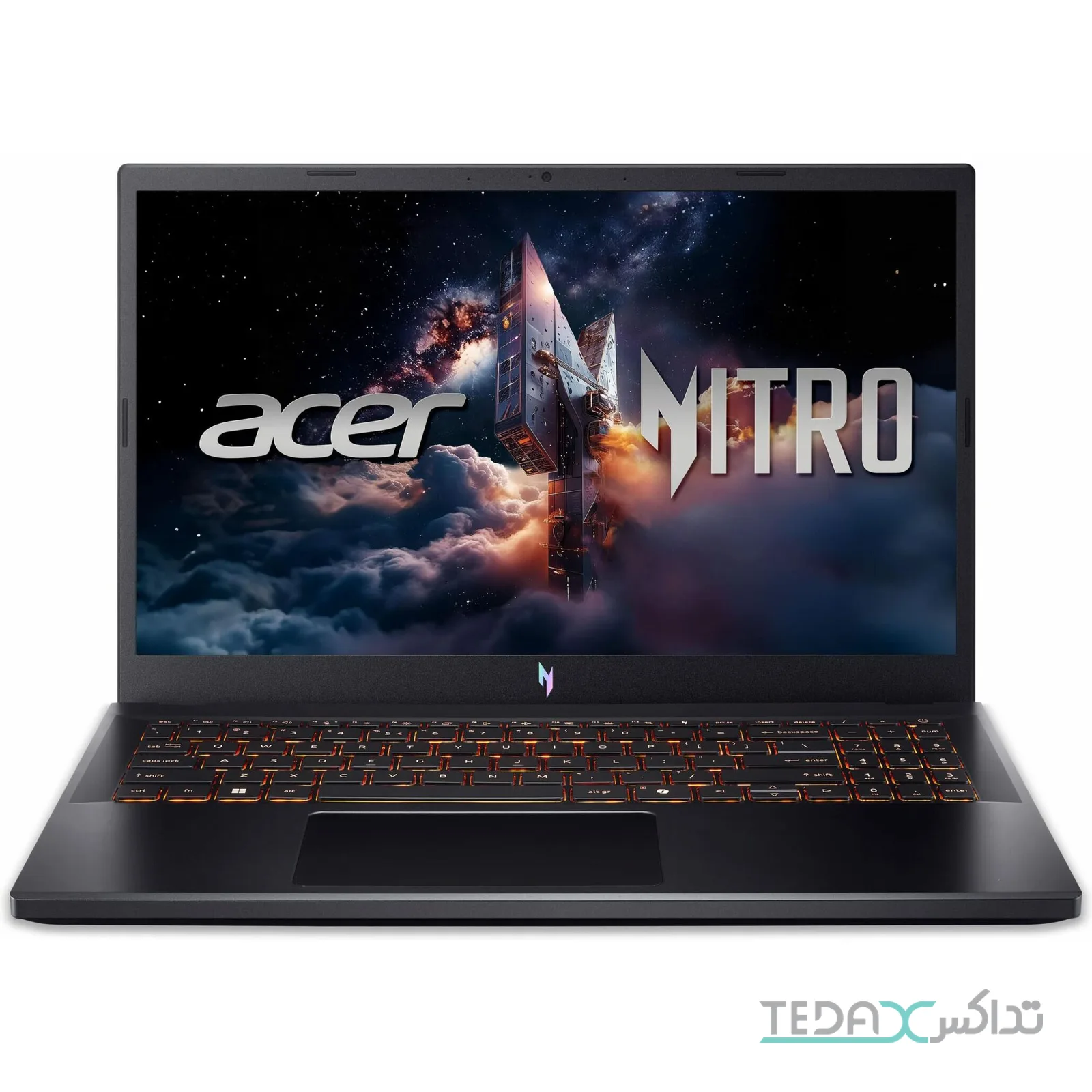 ایسر لپ تاپ 15.6 اینچی ایسر مدل Nitro V 15 ANV15-52-99CV پردازنده Core i9-13900H رم 32 گیگابایت DDR4 حافظه 512 گیگابایت SSD گرافیک RTX5050 8 گیگابایت صفحه FHD 1