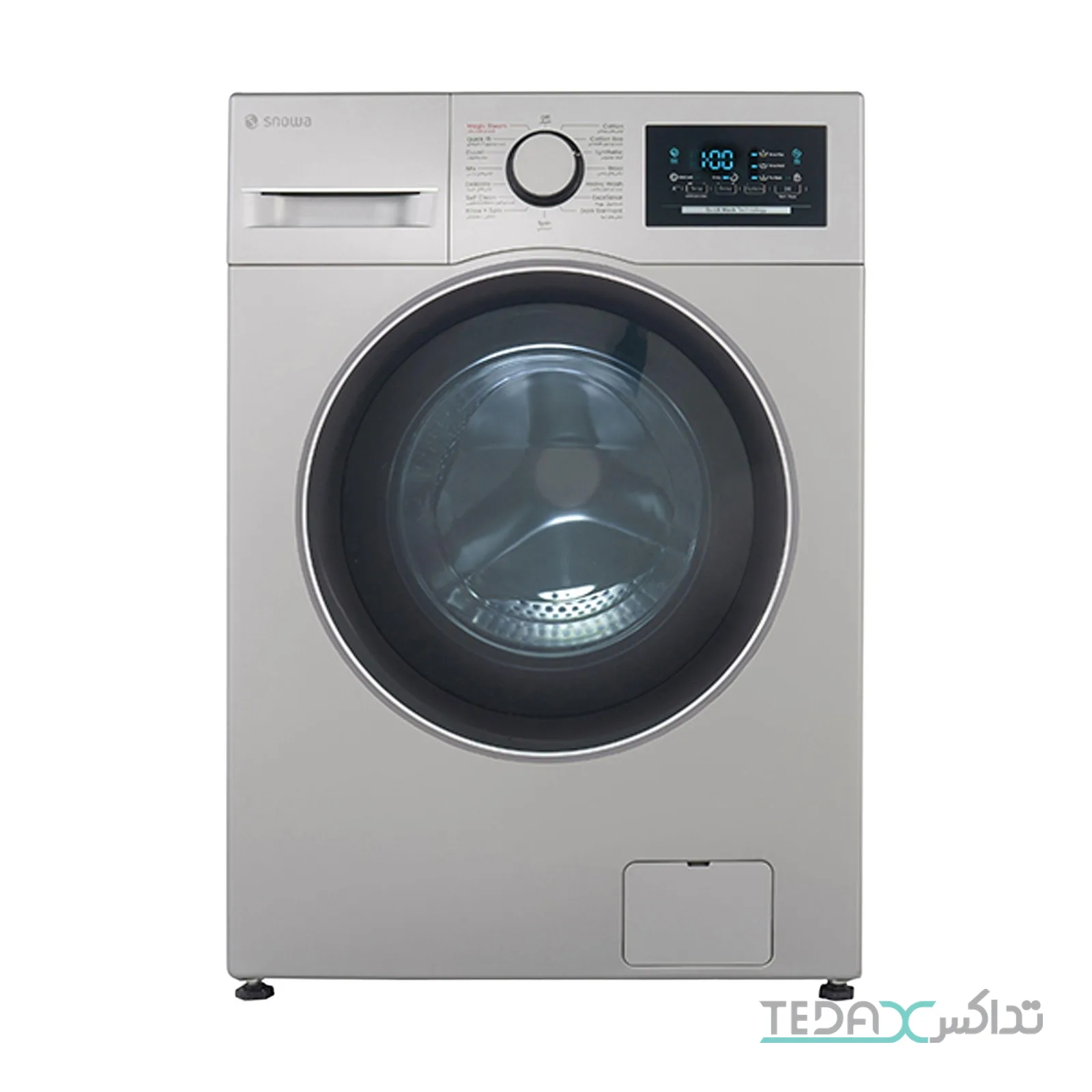 ماشین لباسشویی 8 کیلوگرم اتوماتیک اسنوا مدل SWM-A81S