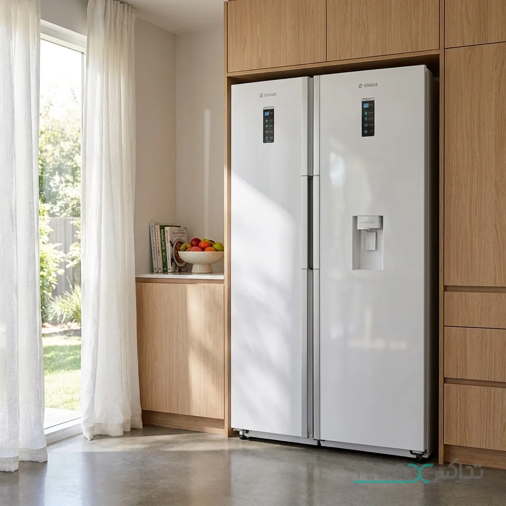 یخچال فریزر دوقلو 38 فوت اسنوا مدل SRDi/SFDi-M210GW