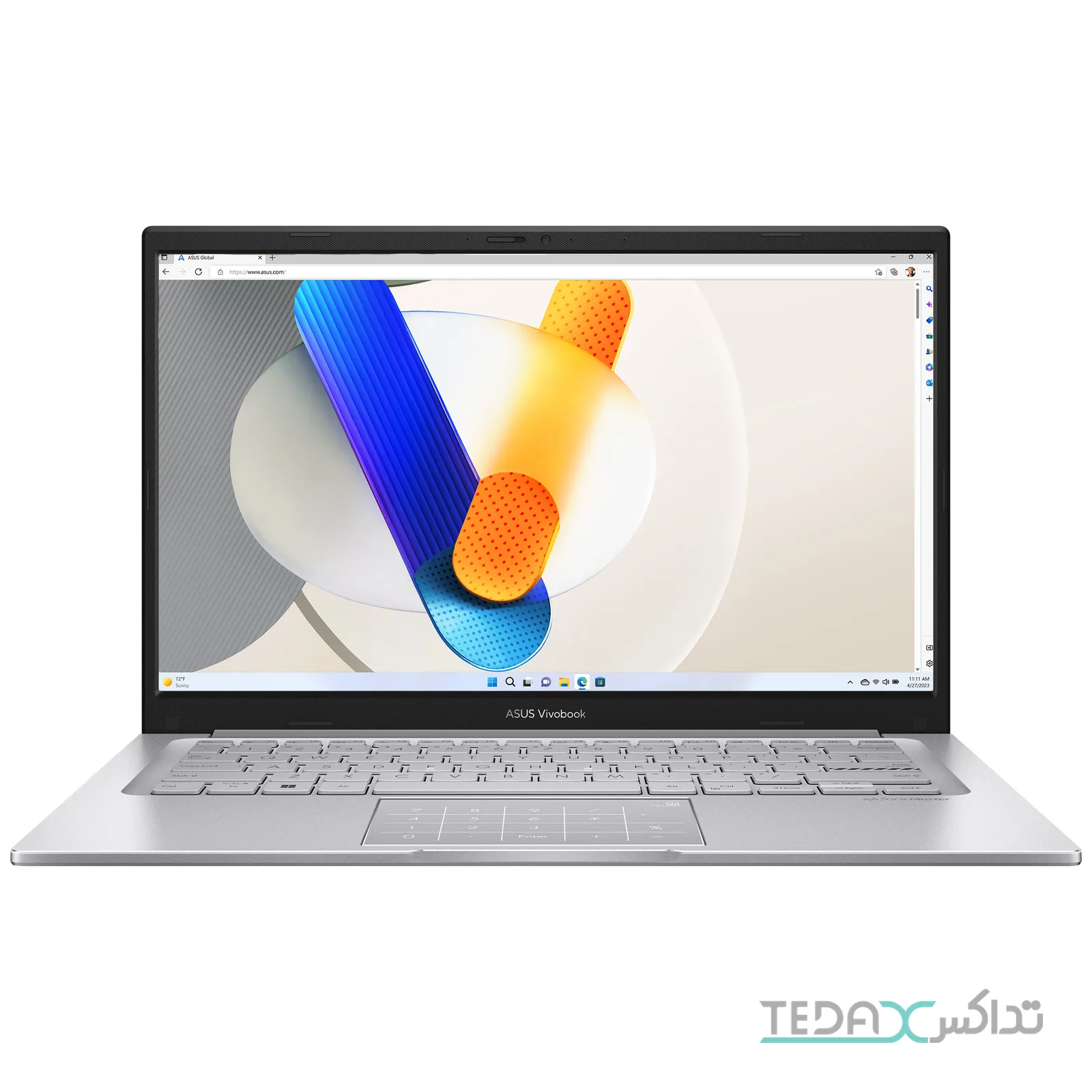ایسوس Asus Vivobook 14 X1404VA-I38128-i3 1315U-8GB DDR4 3200MHz-128GB SSD-TN 14 inch Laptop — تصویر 1