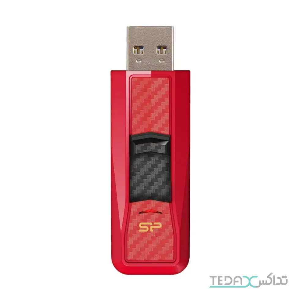 فلش مموری 32 گیگابایت سیلیکون پاور مدل Silicon Power Blaze B50 USB 3.2 با گارانتی 60 ماهه شرکتی