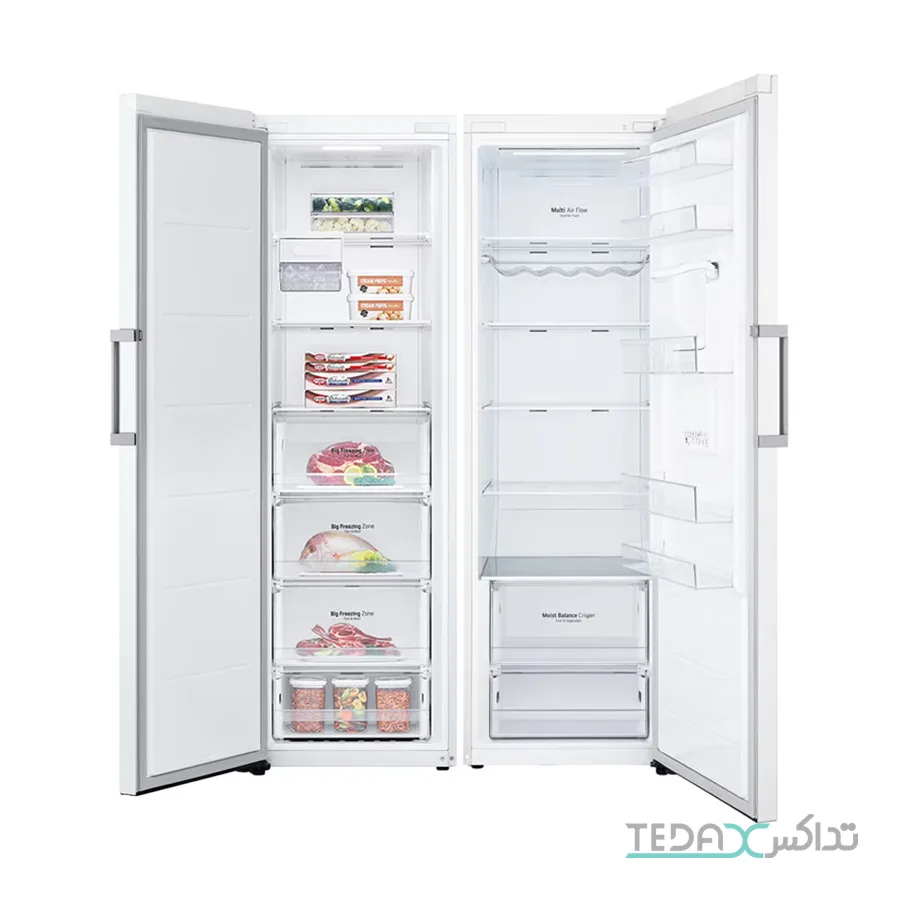 یخچال فریزر دوقلو 40 فوت ال جی مدل GC-F411EQDM GC-B414EQFM
