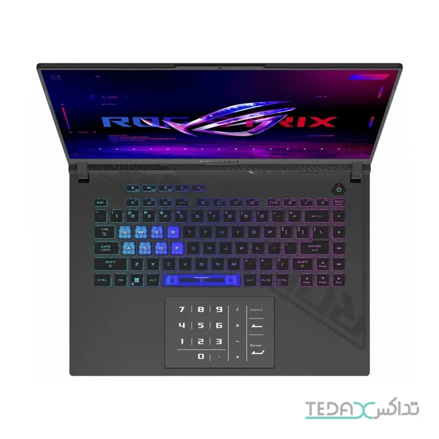 لپ تاپ ایسوس مدل G14J پردازنده Core i7 نسل 13 رم 16 گیگابایت حافظه 1 ترابایت گرافیک RTX 4060 کارکرده