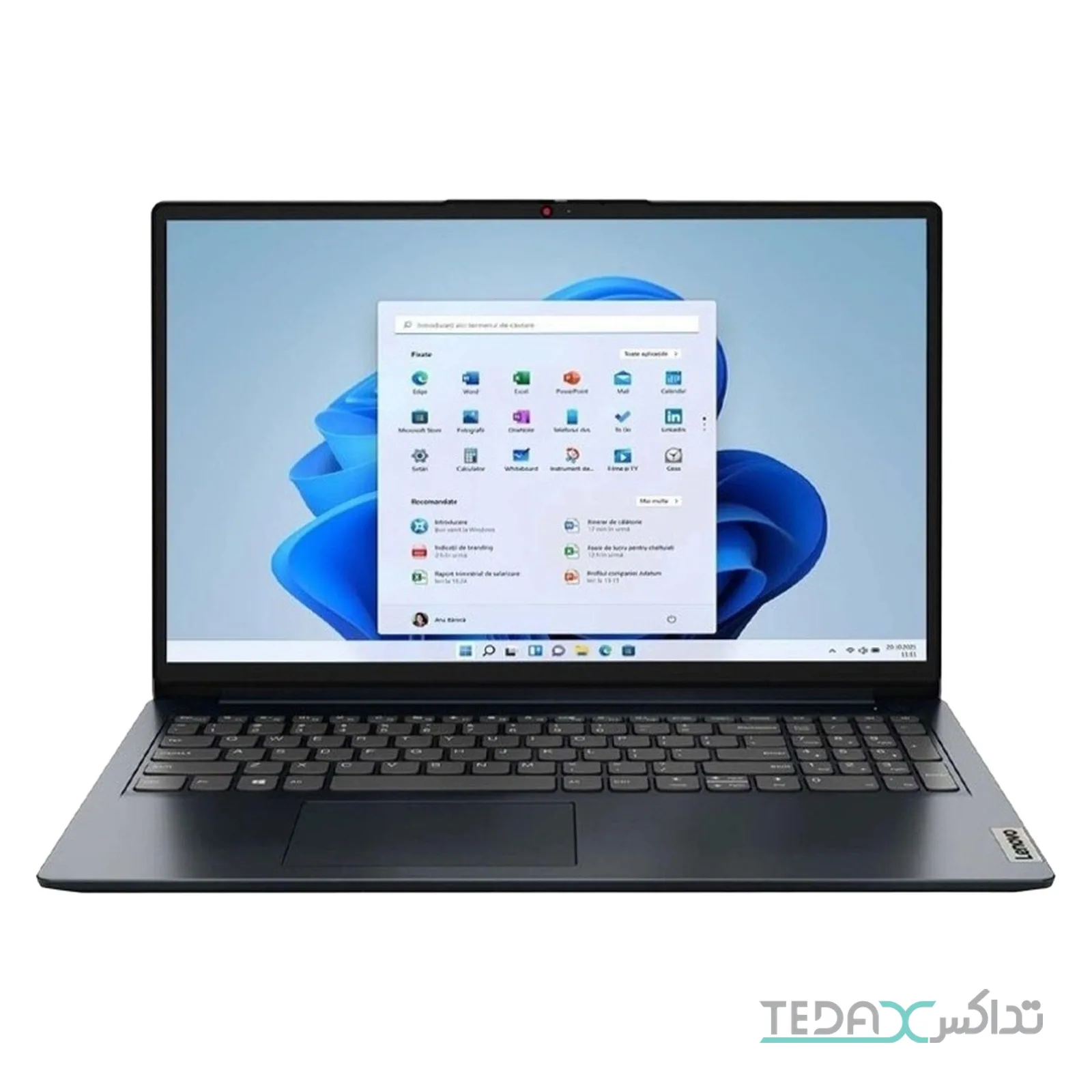 لپ تاپ لنوو 15.6 اینچی مدل Ideapad 1 15IJL7-Celeron N4500-4GB DDR4 2933MHz-256GB SSD-TN