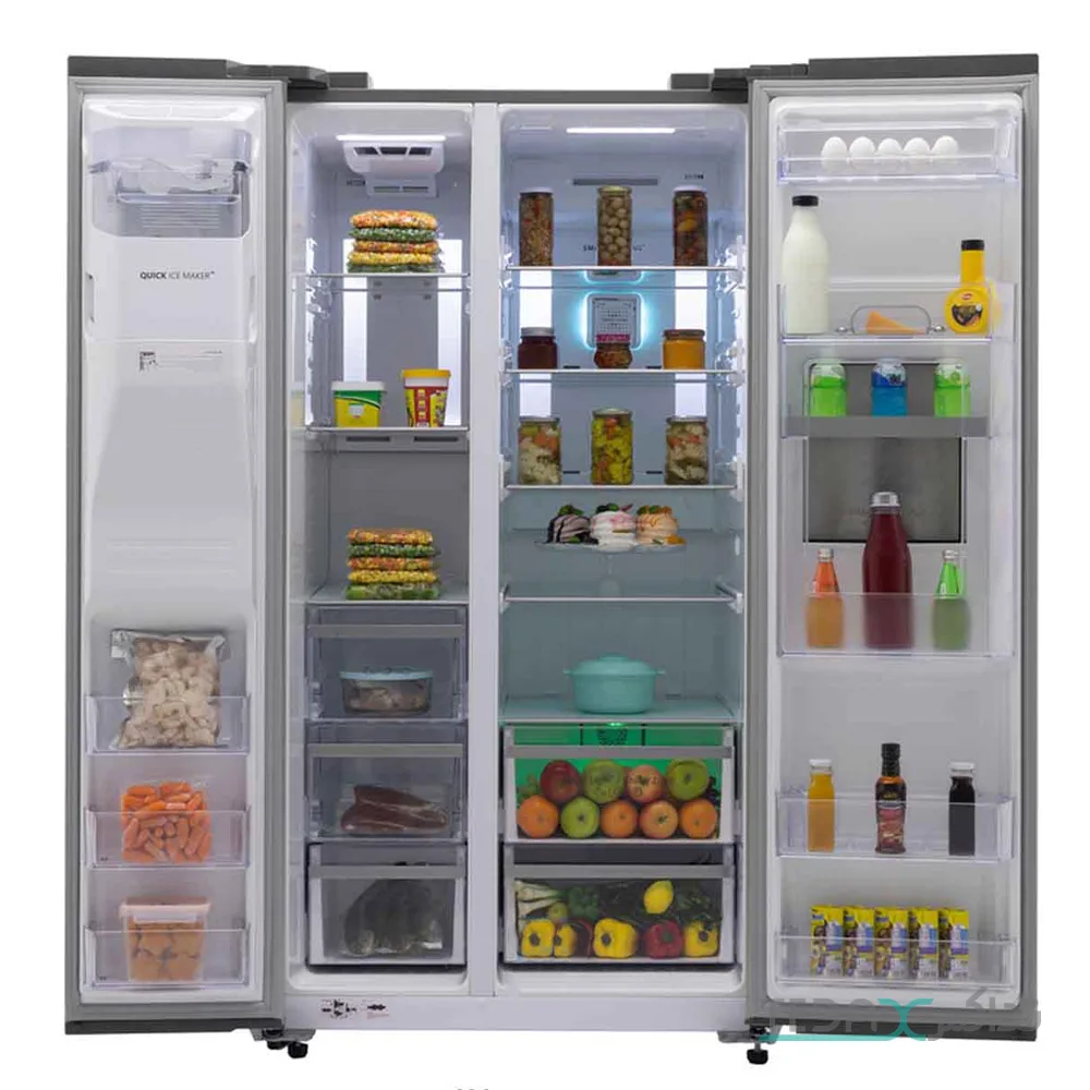 یخچال فریزر ساید بای ساید 32 فوت اسنوا مدل S2Di-M210-W