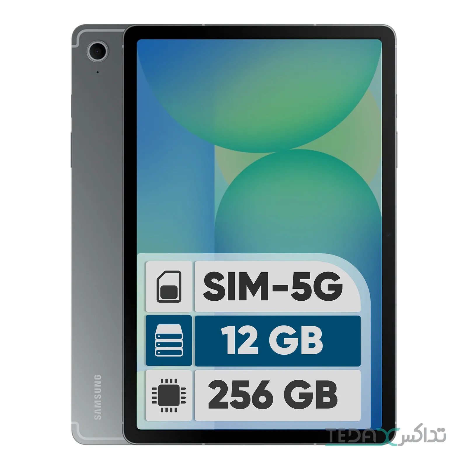 تبلت 10.9 اینچی سامسونگ مدل Galaxy Tab S10 FE 5G ظرفیت 256 گیگابایت و رم 12 گیگابایت