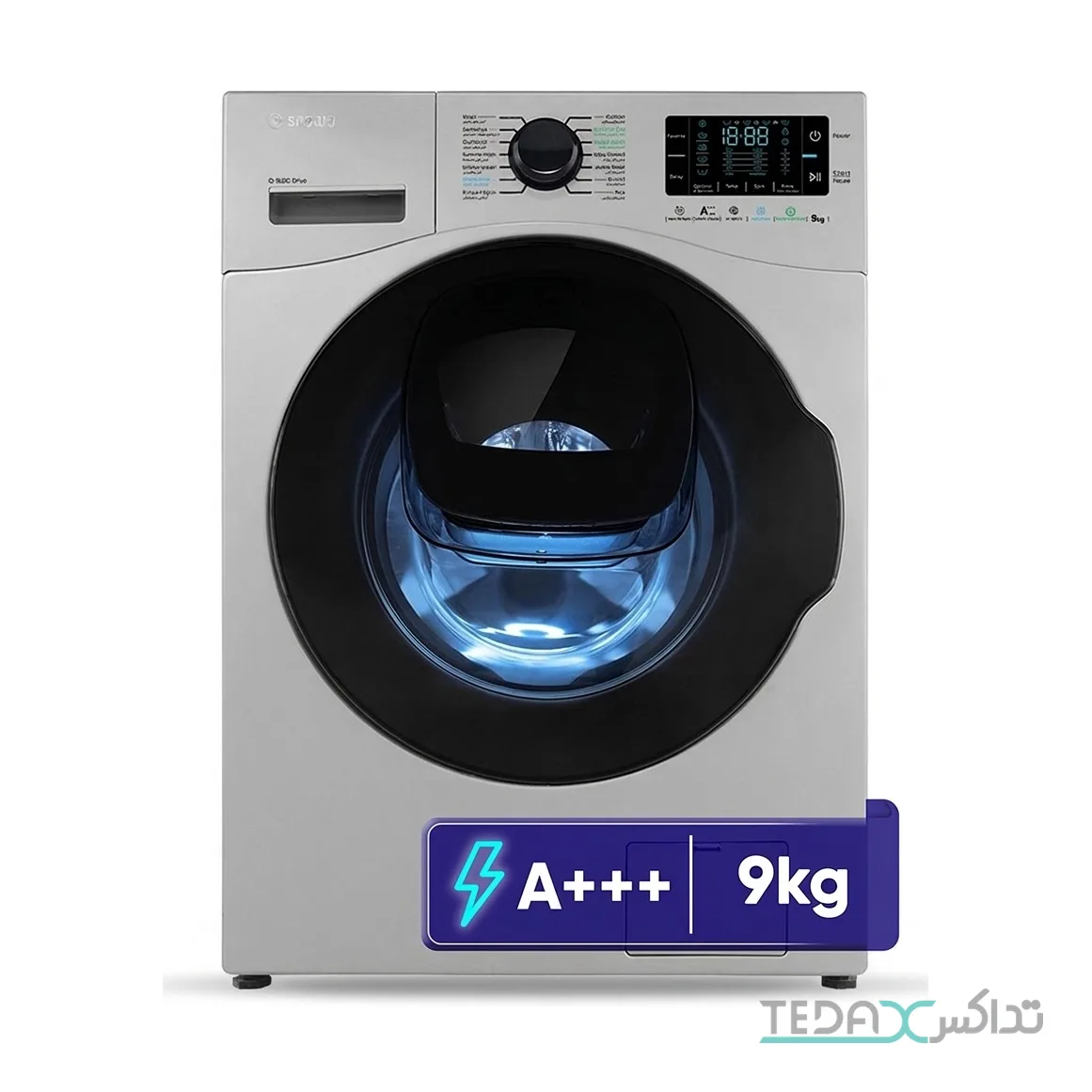 ماشین لباسشویی 9 کیلوگرم اتوماتیک اسنوا مدل SWM-F92S