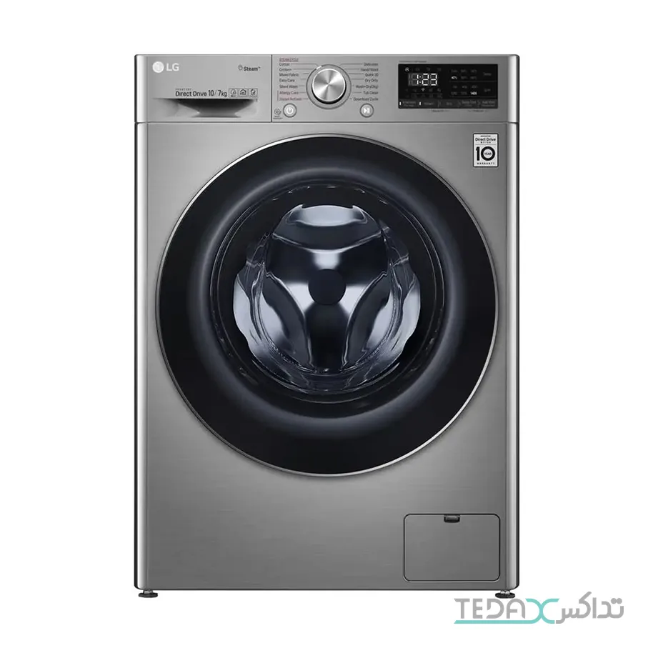 ماشین لباسشویی 10.5 کیلوگرم اتوماتیک ال جی مدل F4V5RGP2T با قابلیت خشک‌کن