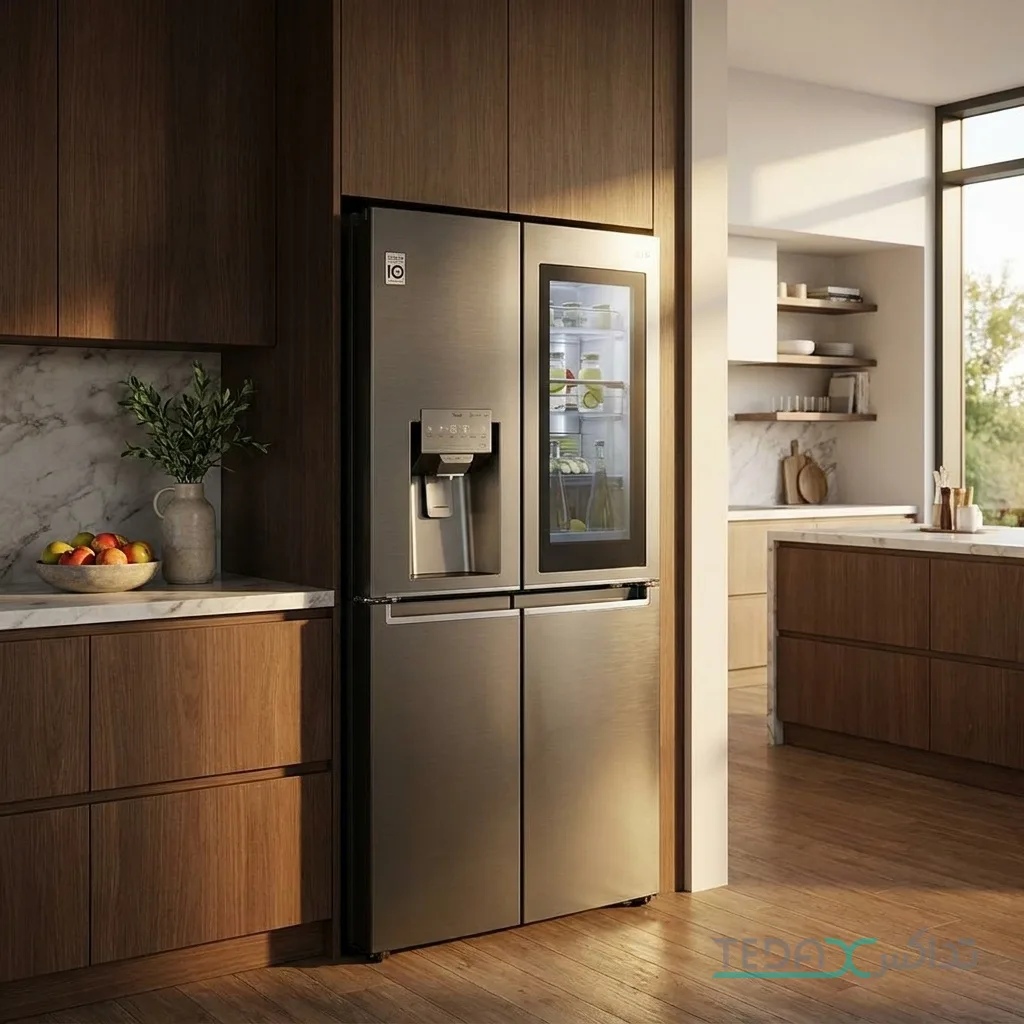 یخچال فریزر ساید بای ساید 34 فوت ال جی مدل X39