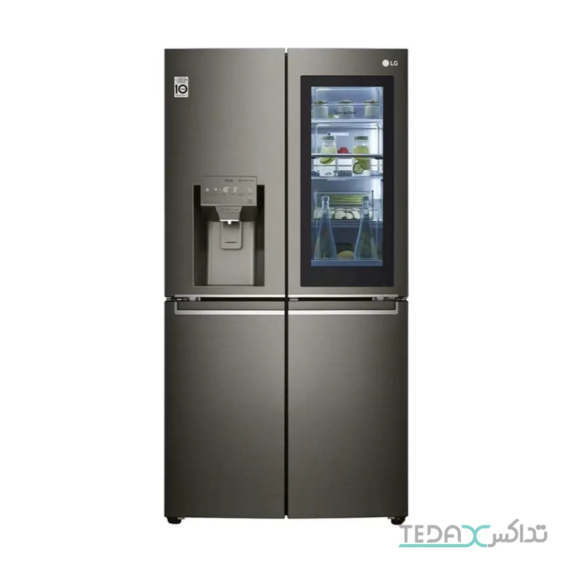 یخچال فریزر ساید بای ساید 34 فوت ال جی مدل X39