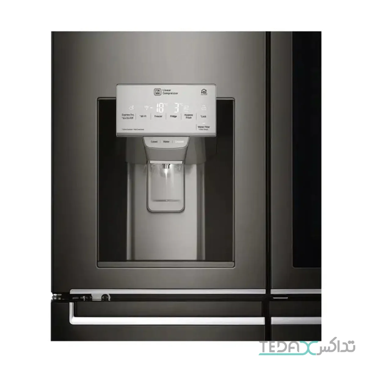 یخچال فریزر ساید بای ساید 34 فوت ال جی مدل X39