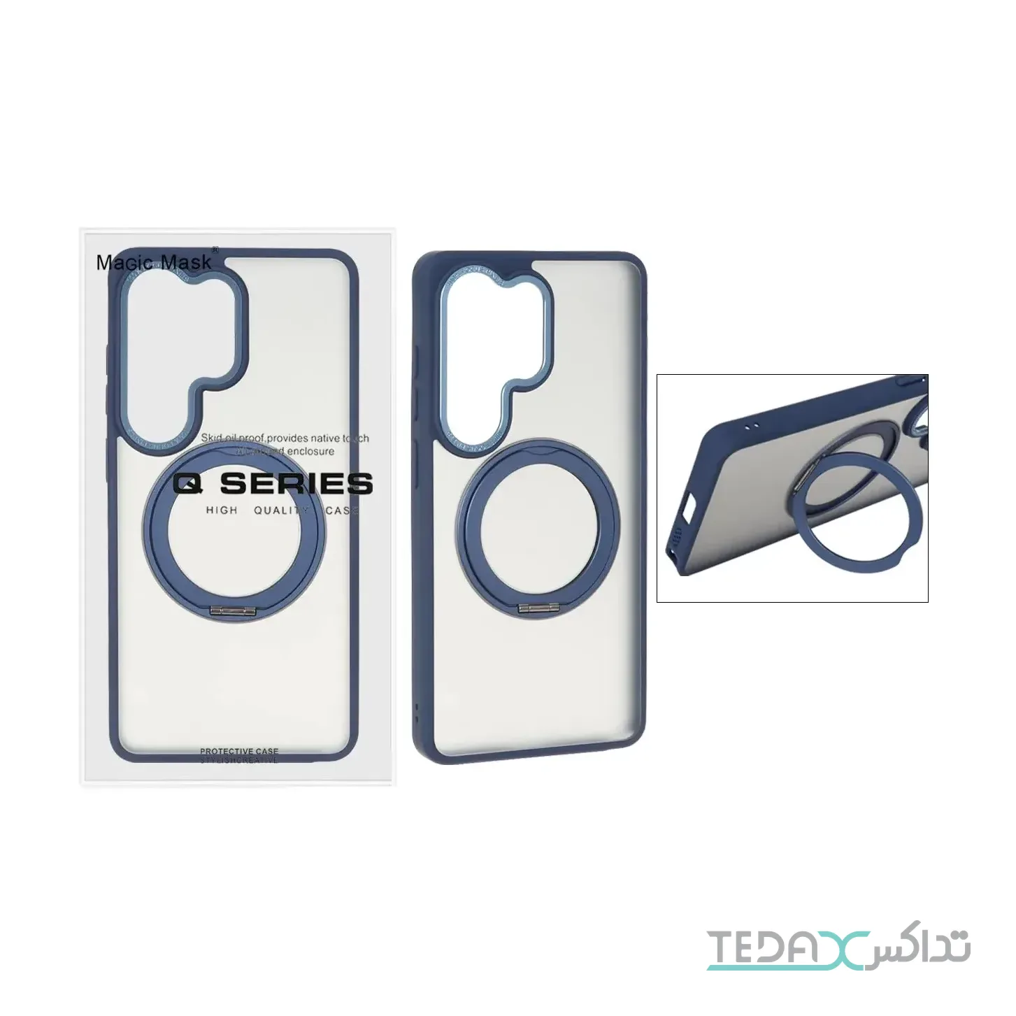قاب اورجینال Magic Mask استند چرخشی Magsafe مدل Samsung Galaxy S26 Ultra