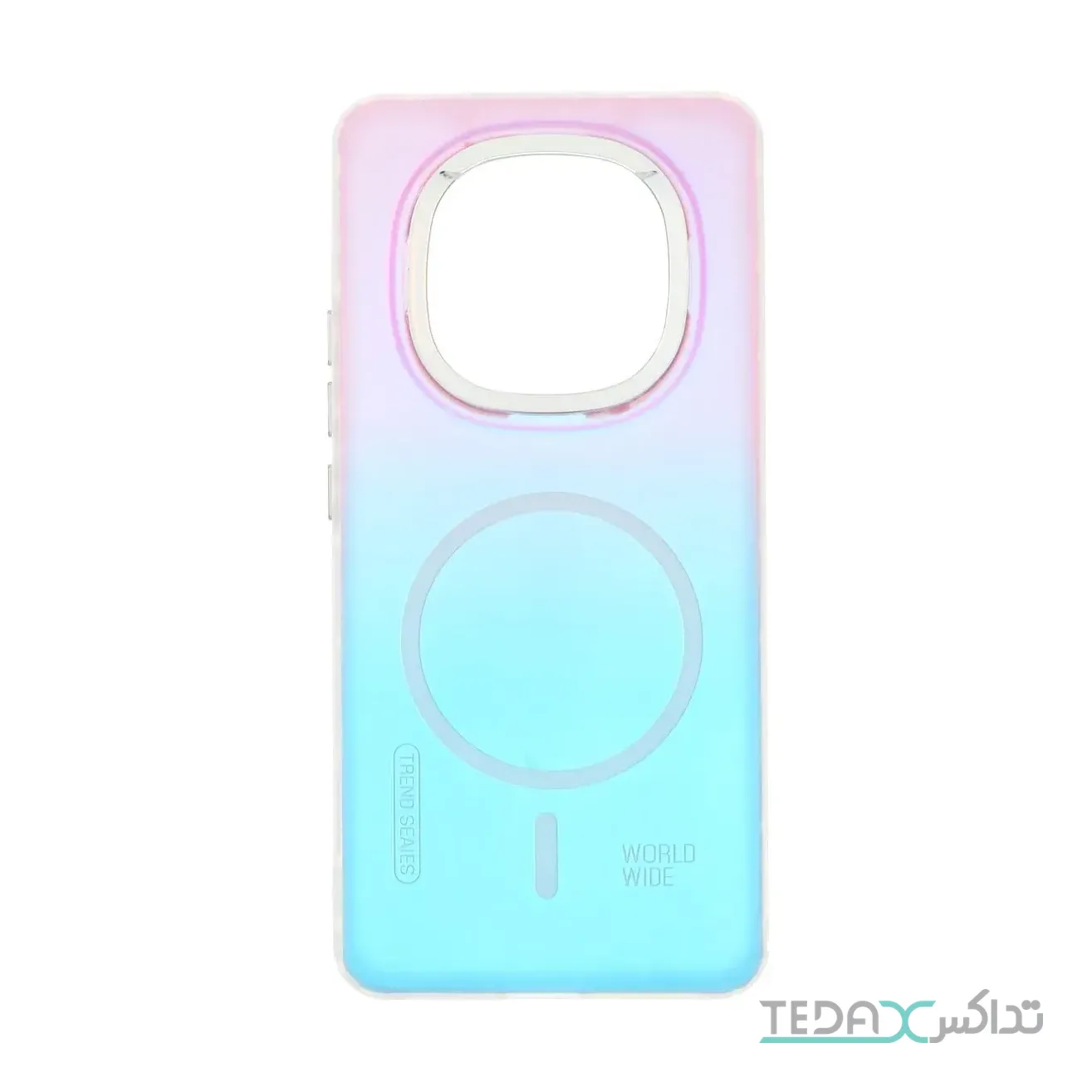 قاب هولوگرامی Trend Seaies طرح مگ سیف دو رنگ لنز کروم Xiaomi Redmi Note 15 / Poco M8 5G